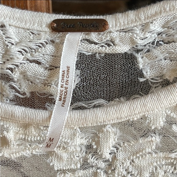 Free People lace top M - Picture 2 of 8